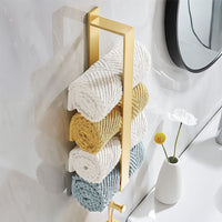 Portasciugamano Da Bagno Brush Gold