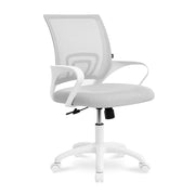 Sedia da ufficio ergonomica girevole grigia - Happy - SU01HAPB