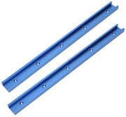 Rail T-groef 800mm in alluminio - adatto per viti a T e chiavi inglese - strumento di lavoro utile