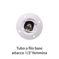 Fontana a Colonna Rubinetto Temporizzato con Base e Vaschetta Abbeveratoio Belfer 42/REX-P Antracite