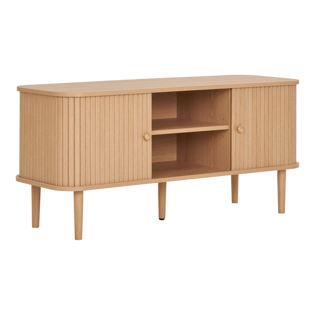 Mobile Porta TV Nikko, Marrone, MDF, 113x40x51,5 cm