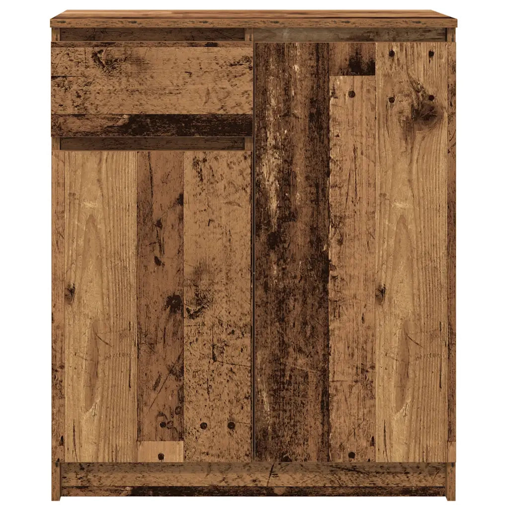 Credenza | Madia | Buffet da pranzo | Armadio da pranzo con Cassetto Legno Antico 71x35x84 cm in Truciolato