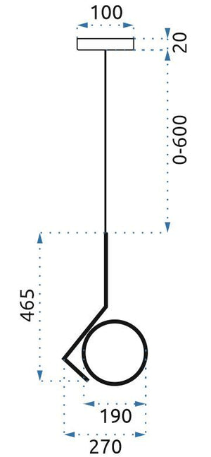Lampada Da Soffitto Pensile Moderno Oro Di Vetro APP429-1CP