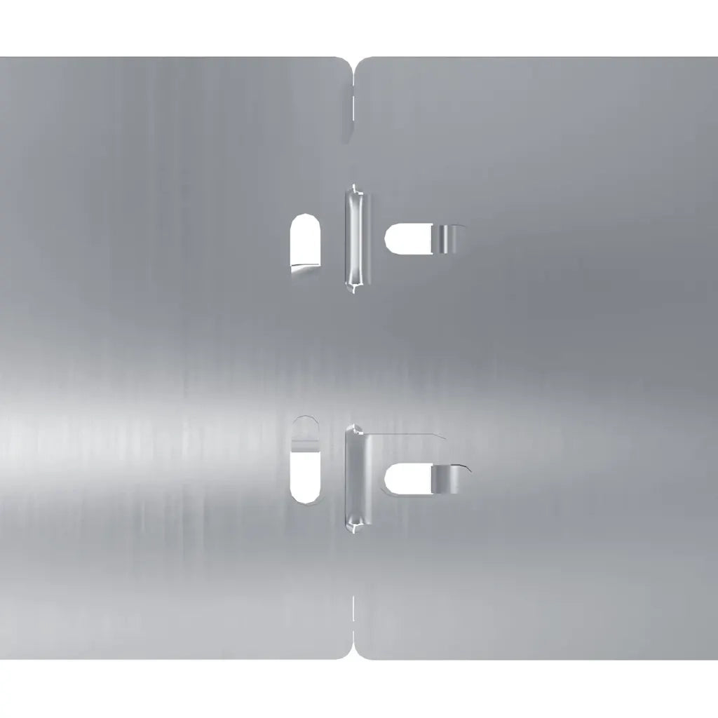 vidaXL Bordure per Prato 50 pz 10x103 cm Acciaio Zincato