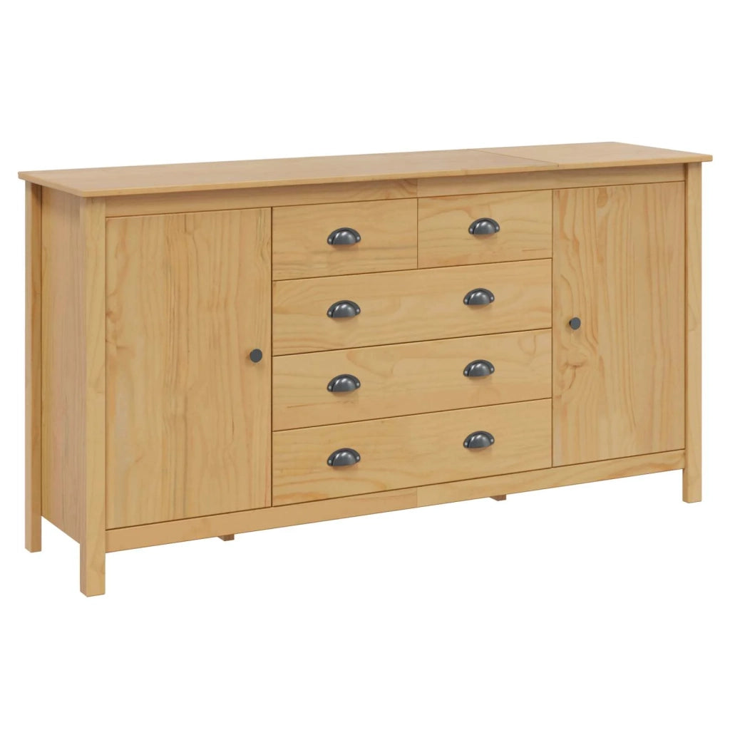 Credenza con cassetto HILL Marrone miele 154 x 40 x 80 cm 42025035