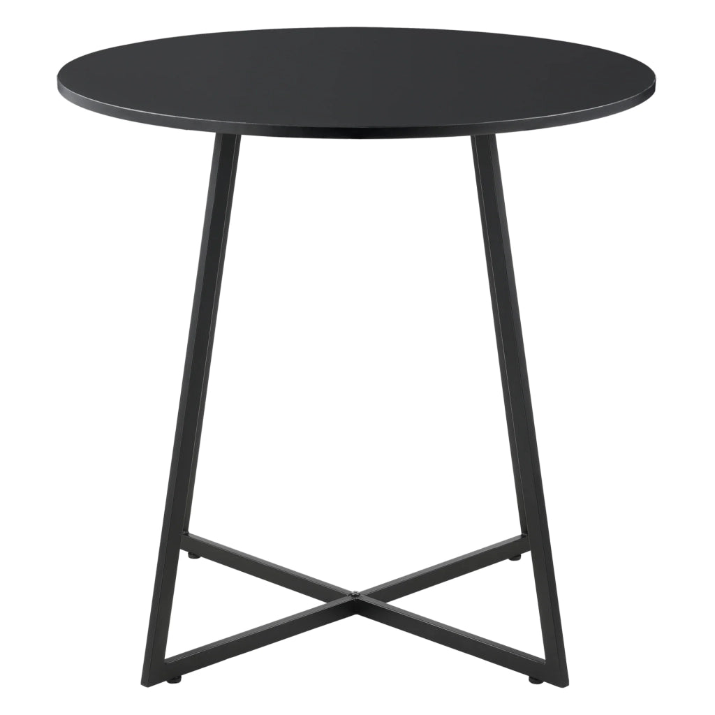 Tavolo da pranzo 78 x 80 cm nero 03_0008709