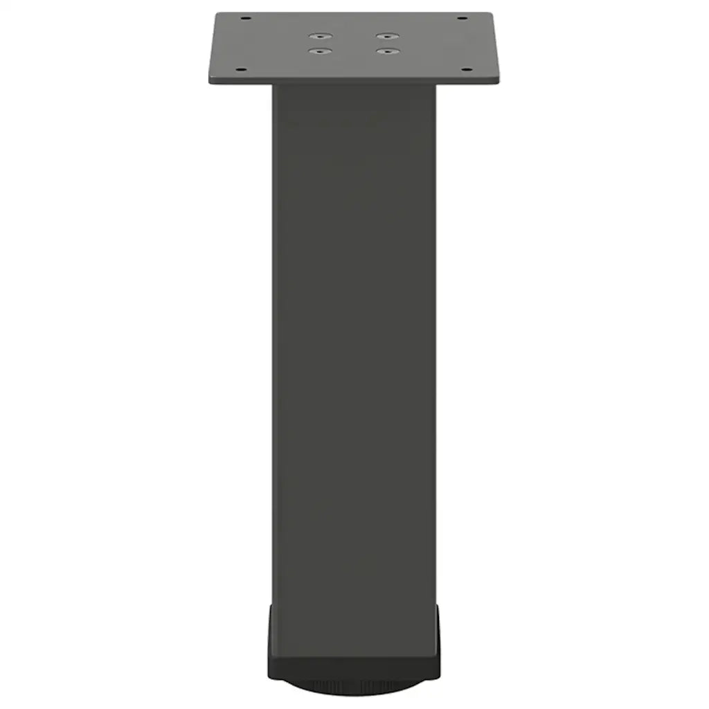 Gambe per tavolino 4 pz Antracite 42-44 cm Acciaio 4012466