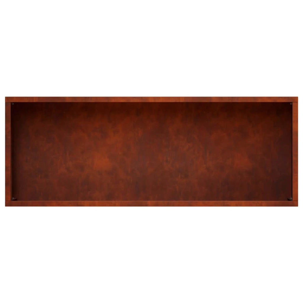 Vaso da giardino Ruggine 80 x 20 x 49 cm Acciaio Corten 8005832
