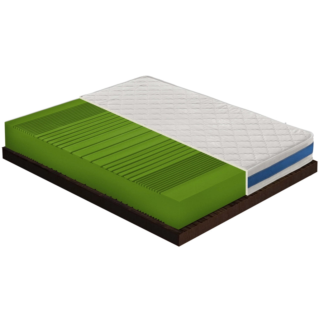 Materasso Matrimoniale 160x200 in Waterfoam - Ortopedico - reversibile - 11 zone di comfort  H3