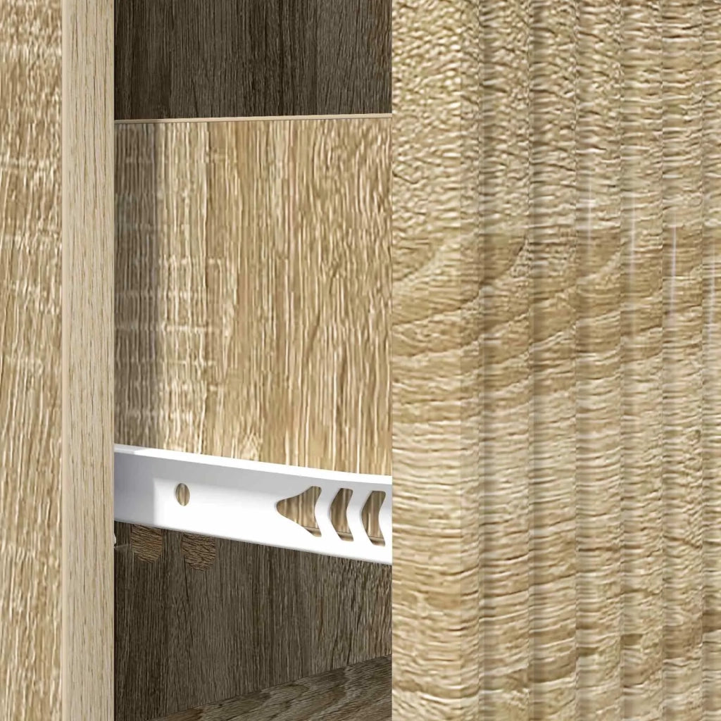Mobile con Cassetti Rovere Sonoma 33 x 34,5 x 89,5 cm 894847