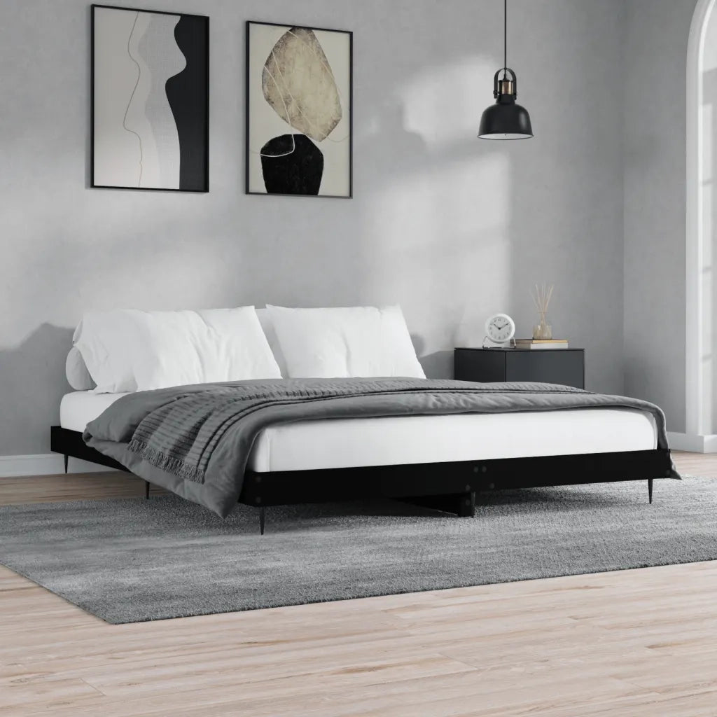 Giroletto Nero 200x200 cm in Legno Multistratocod mxl 106038