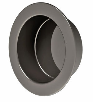 Porta Scorrevole Marrone Ral7006 Vetro Trasparente H204 x L83 + Binario in Alluminio e 2 Gusci