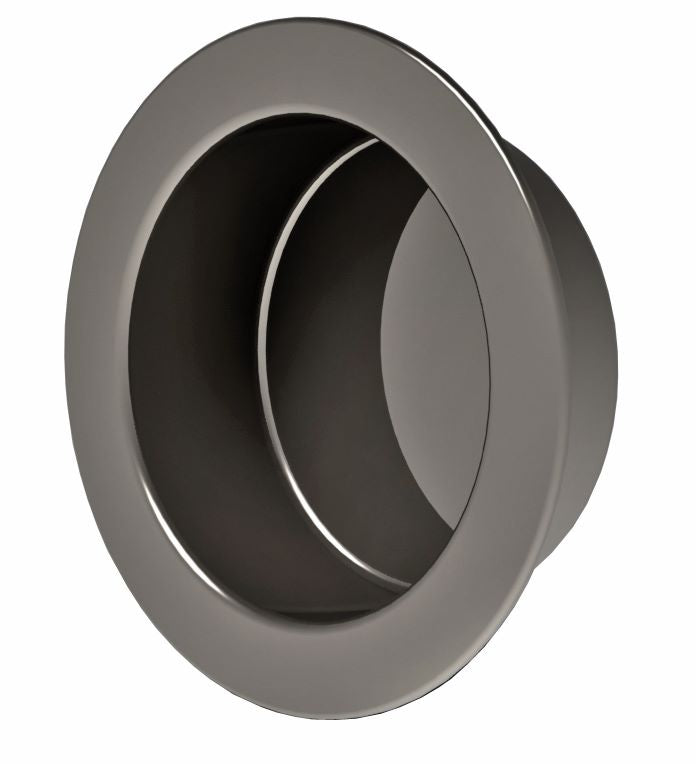 Porta scorrevole Tana bianca larghezza 83 con binario in alluminio bianca + 2 gusci installati