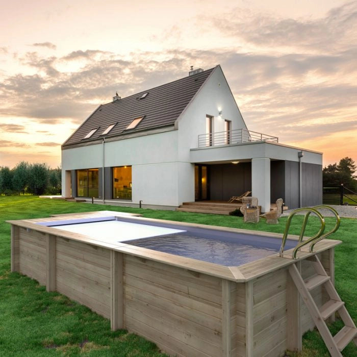 Piscina in legno NaturalWood URBAN - 6,50 x 3,50 x h.1,33 m