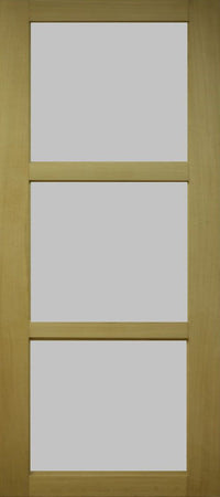 Porta Scorrevole Ayous 3 Ante Grigio RAL 7035 H204 x L73 + Binario Nero