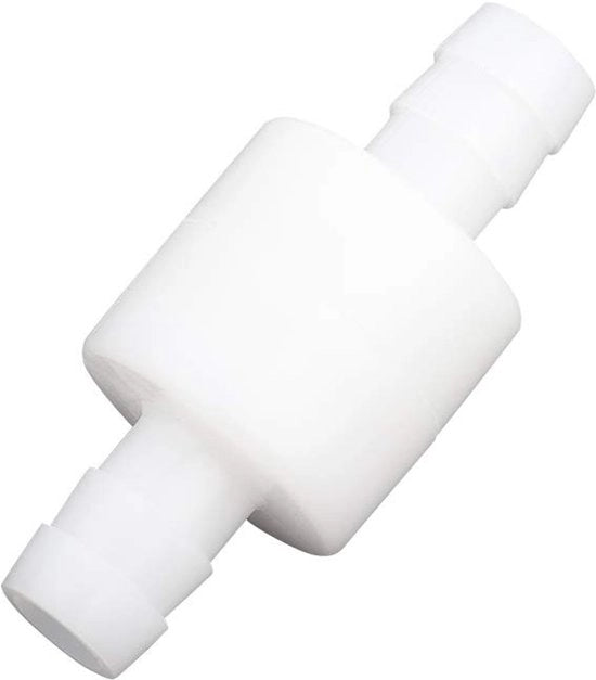 Valvola di controllo a flusso unidirezionale in plastica - 10 mm - Alta qualità - 10 mm - Adatto per acqua e gas - Ideale per diverse applicazioni