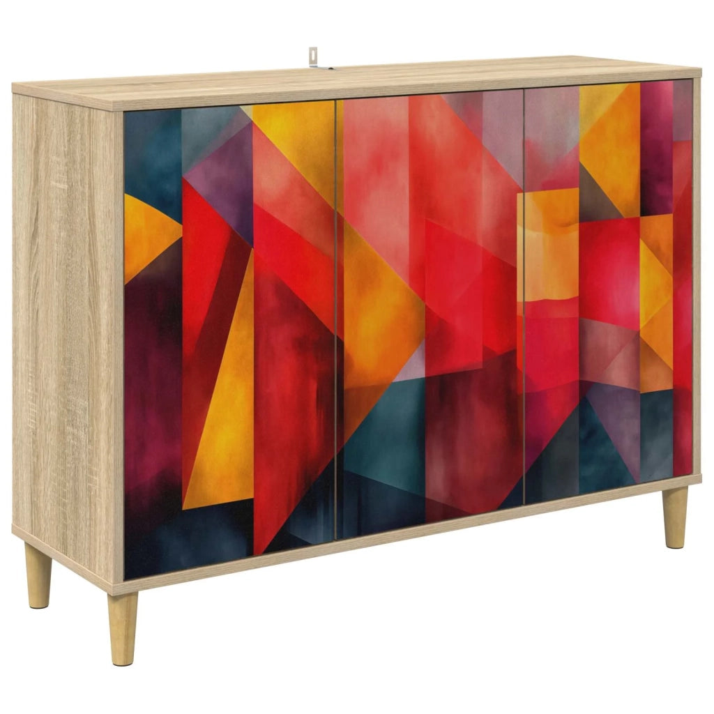 Credenza HEESCH Sonoma 102 x 33 x 75 cm Legno ingegnerizzato 8006958