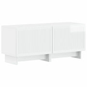 Mobile TV Bianco Lucido Legno ingegnerizzato 896019