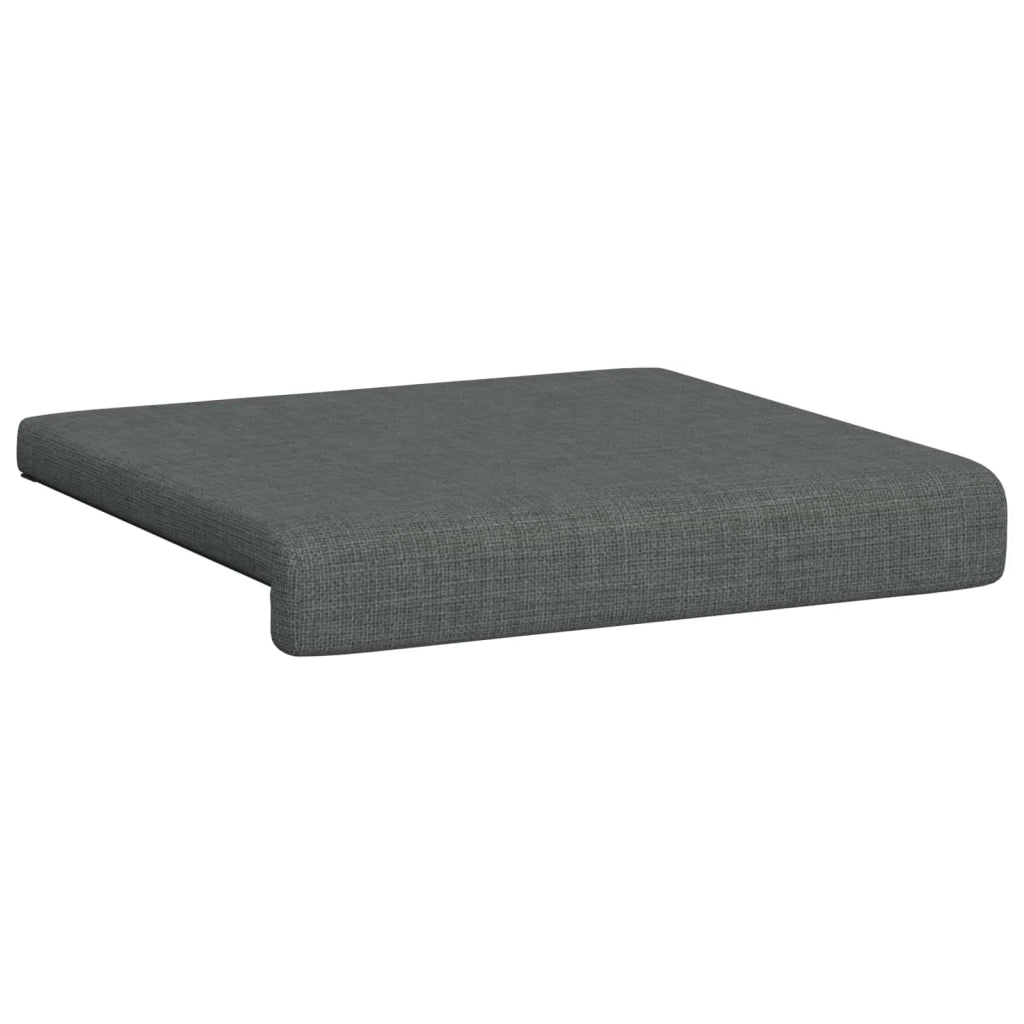 Cuscino per panchina 4 pcs Tessuto Grigio Scuro 42043086