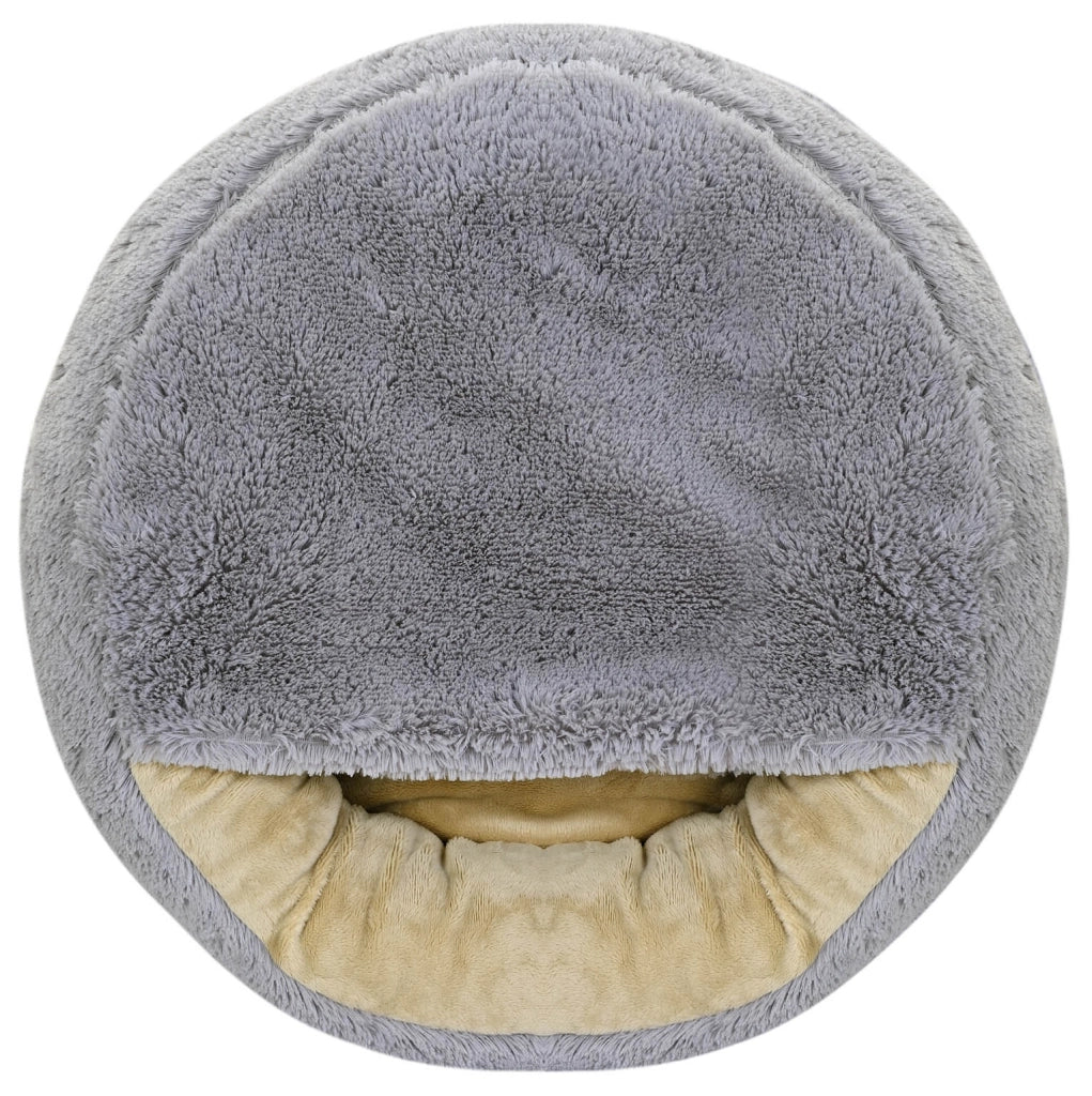 AIO FACTORY 70 cm FLUFFY Letto per cani impermeabile grigio chiaro