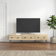 Mobile TV Rovere Sonoma 147 x 34,5 x 30 cm Legno ingegnerizzato 895627