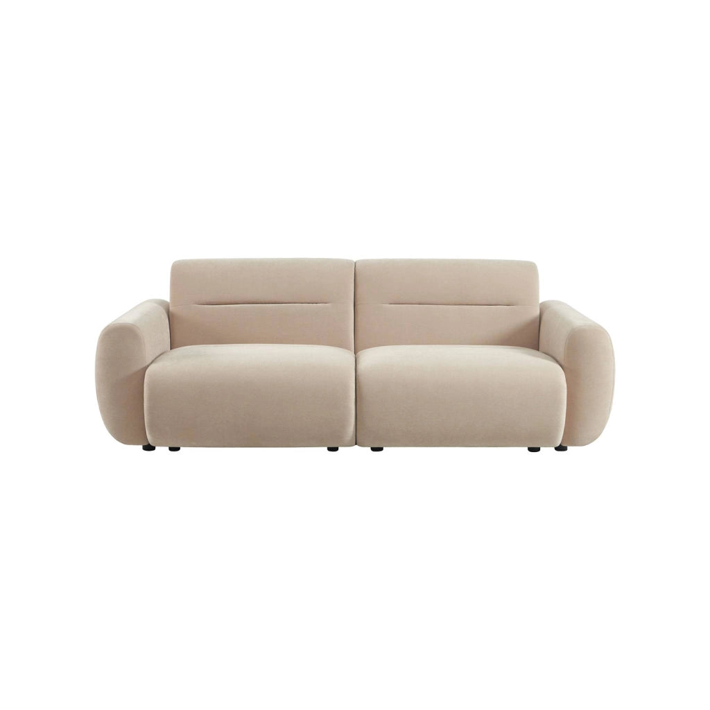 Divano in tessuto, 3 posti, beige