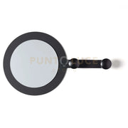 Specchio moderno da parete Riflesso & Appeso Nero