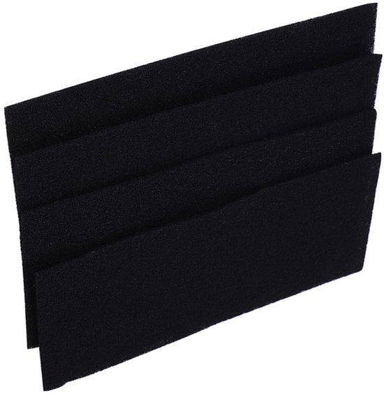 Filtro a Sostituzione a Carbonattivo 4 Pezzi - Filtro a Carbonattivo Attivo - Universale - 24,3 x 10,5 cm - Adatto per Modelli di Purificatore d'Aria - Filtro dell'Aria