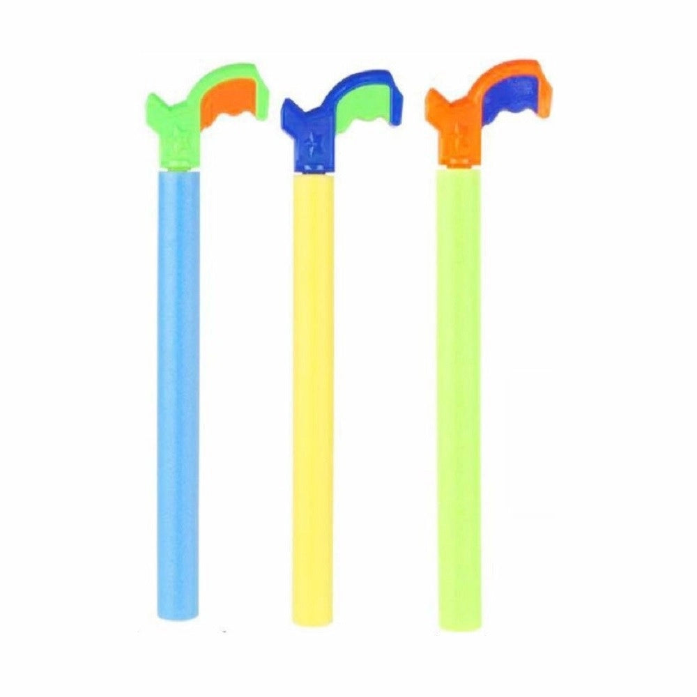 Trade Shop - Pistola Ad Acqua Tubo 44x4cm Manico Schiuma Gioco Giardino Estate Bambini 605466 -