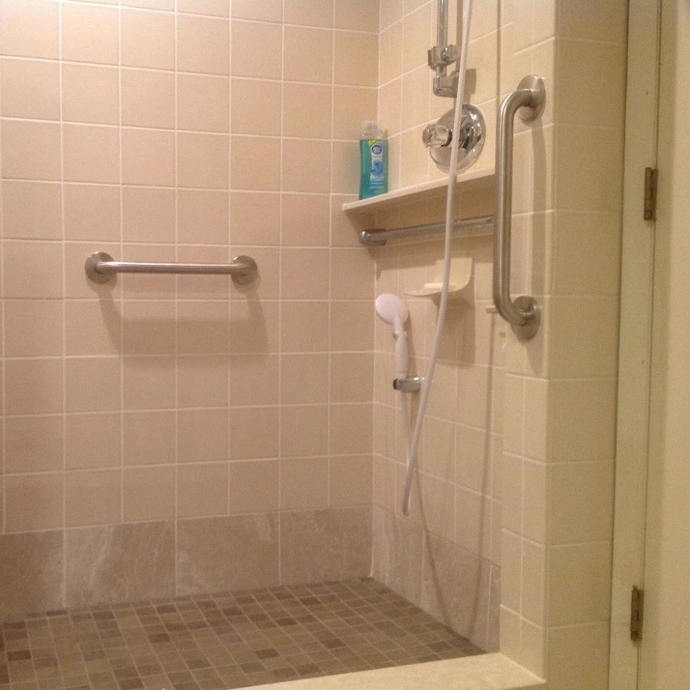 Trade Shop - Maniglione Sicurezza Bagno Maniglia Doccia Supporto Anziani Disabili 40 Cm -