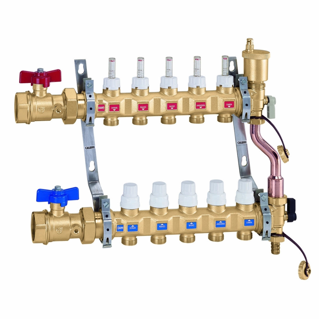 COLLETTORE PREMONTATO- 1 1/4 F x 7- CALEF- pezzi 1
