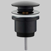 PILETTA CLICK CLACK TONDA NERA  1 1/4     MADE IN ITALY