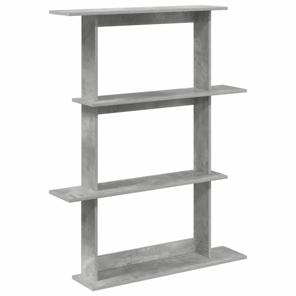 Scaffale da parete A parete Grigio 100 x 20 x 126 cm 8012063