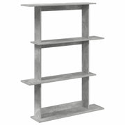 Scaffale da parete A parete Grigio 100 x 20 x 126 cm 8012063