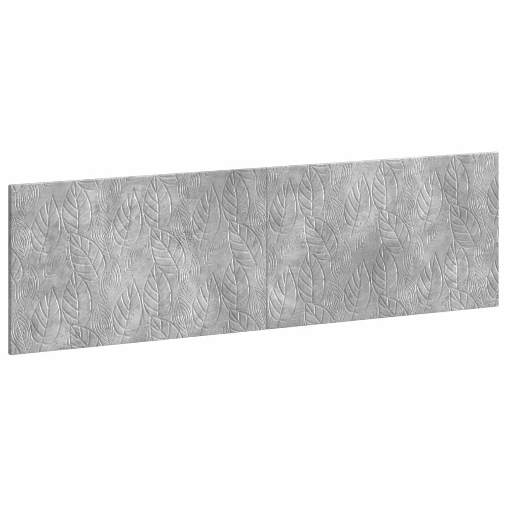 Testiera da Muro DELFT Grigio Cemento Legno ingegnerizzato 897158