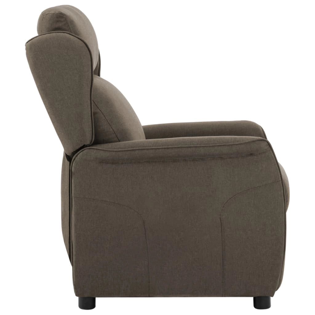 Poltrona Recliner Tortora Tessuto