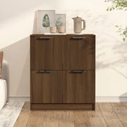 Credenza Rovere Marrone 60x30x70 cm in Legno tecnico 816996