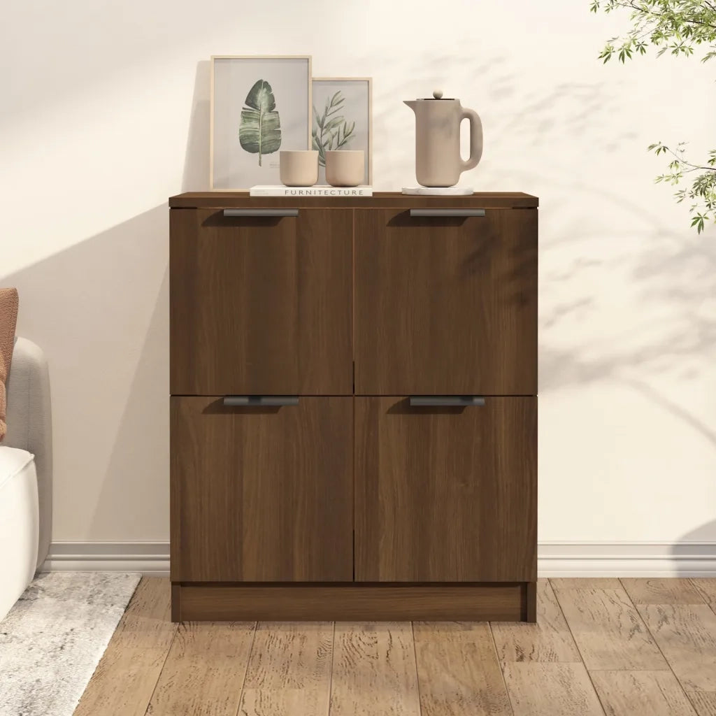 Credenza Rovere Marrone 60x30x70 cm in Legno tecnico 816996