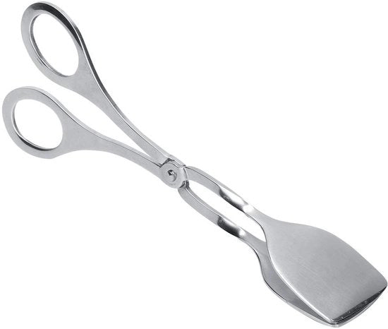 Tang da Cucina in Acciaio Inossidabile - Resistente al Calore - Multifunzionale - Maniglia Ergonomica - Materiale Duraturo