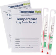 Set di Registrazione della Temperatura con Termometri per Frigorifero e Congelatore - Sorveglianza della Sicurezza e dell'igiene degli Alimenti