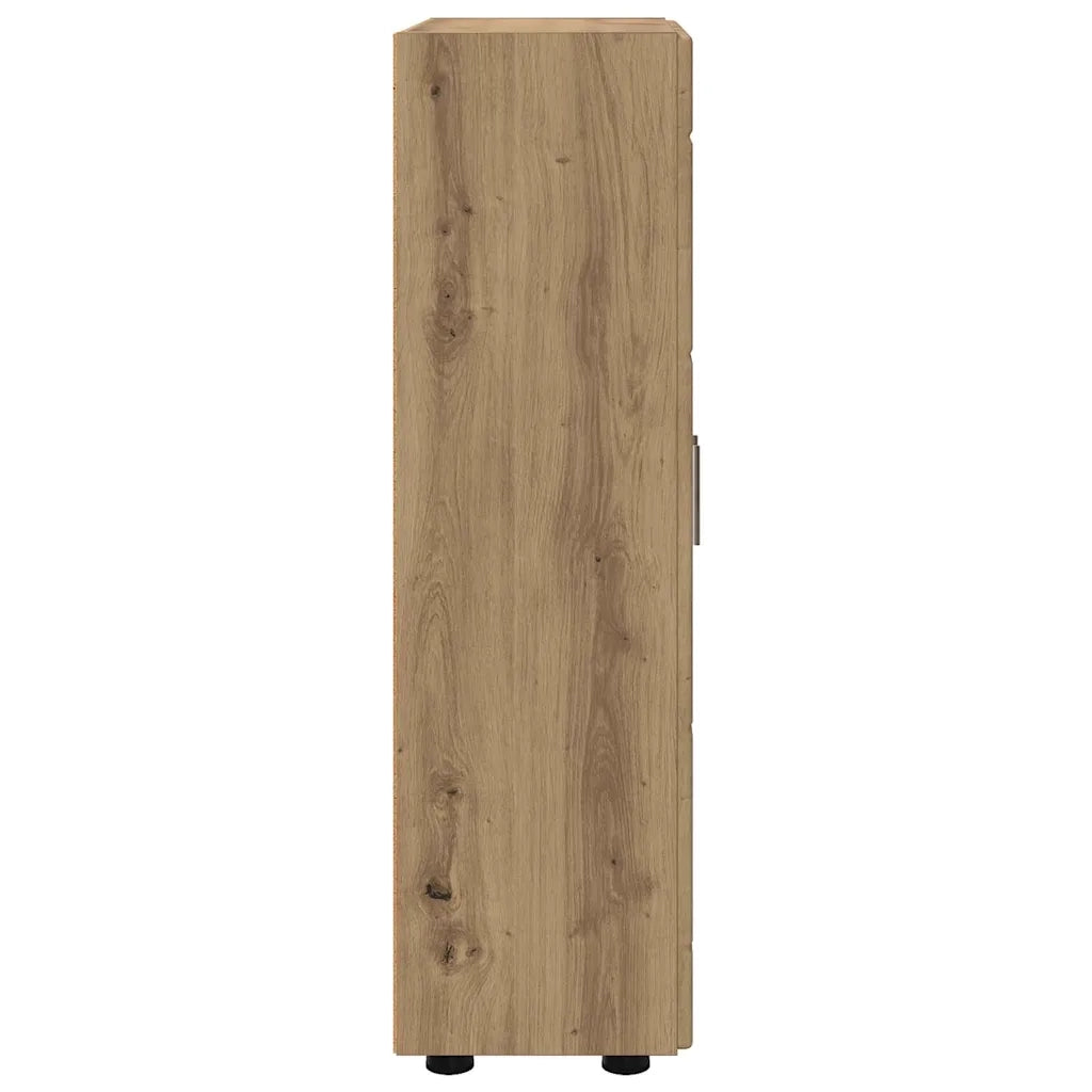 Credenza con porta FLORIN Rovere artigianale 55,5 x 29 x 100 cm