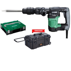 HIKOKI MARTELLO DEMOLITORE H41MB2  950W  7,1J+TROLLEY