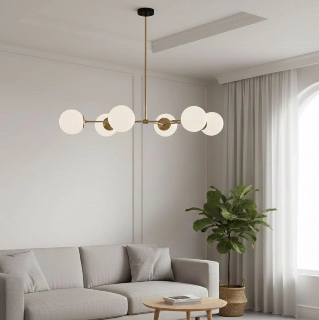 Toano, Lampada a Sospensione 892opv1639, oro