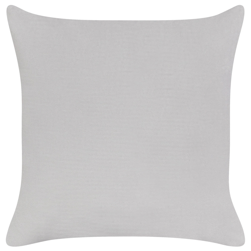 Set di 2 cuscini decorativi in tessuto di velluto grigio Motivo natalizio Babbo Natale 45 x 45 cm Accessorio per la decorazione