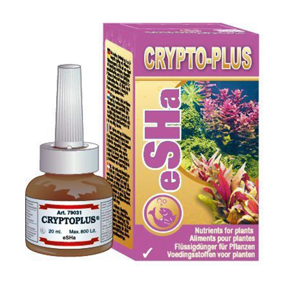 Esha CRYPTOPLUS  20ml  per 800 litri (Fertilizzante indicato per Piante Rosse d'Acqua Dolce)