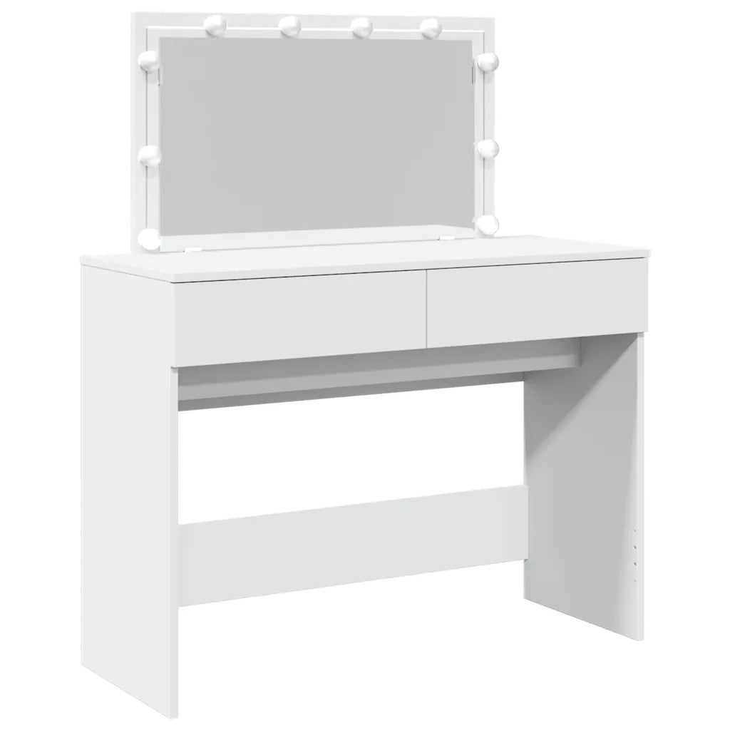 Toeletta con LED Bianco 100x40x120 cm 848206
