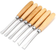 Set di coltelli in legno - Coltelli in legno professionali - Strumenti per la lavorazione del legno - Per carpentieri/scultori - Legno di alta qualità - Manico ergonomico - Attrezzi per fai da te