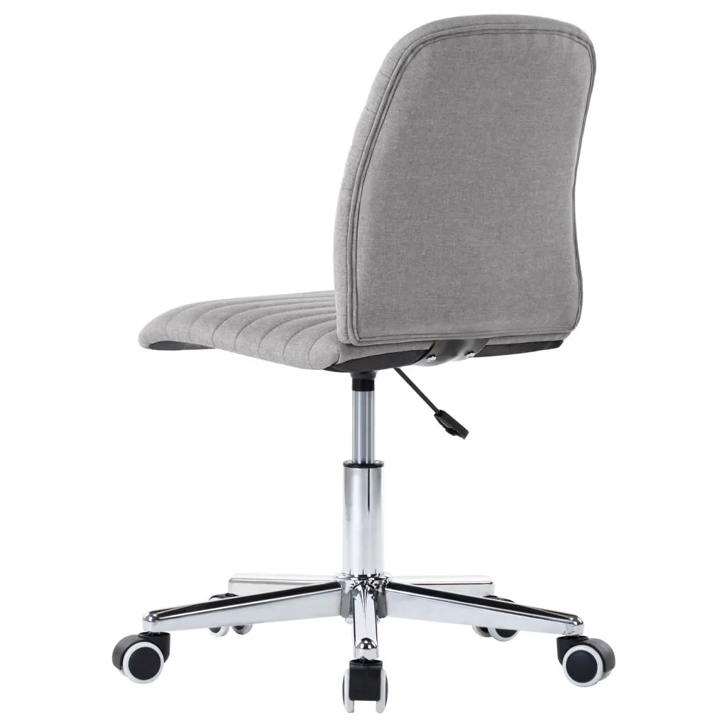 Sedie da Pranzo 2 pz Grigio Chiaro in Tessuto cod mxl 29089