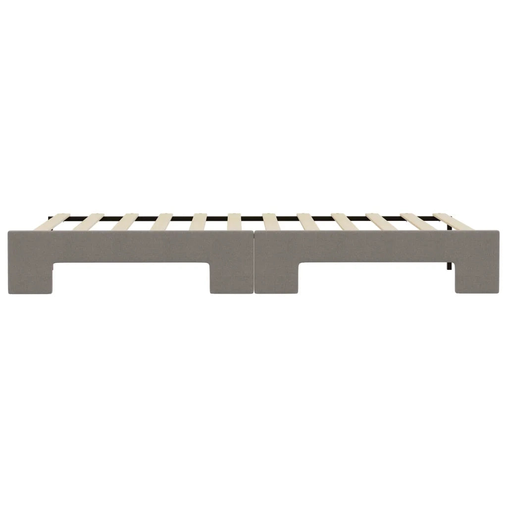 Divano letto | Sof¨¤ letto | Letto singolo Estraibile Tortora 90x200 cm in Tessuto