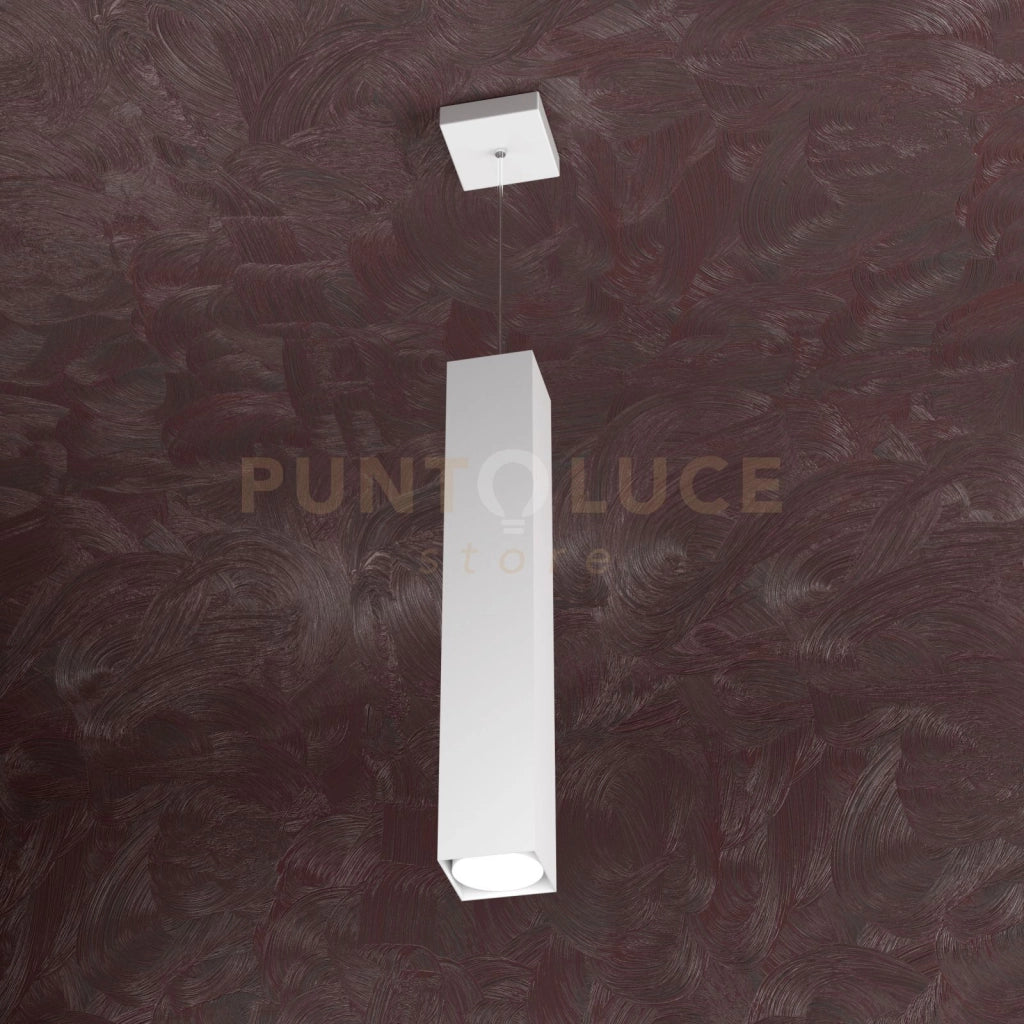 AREA SOSPENSIONE TUBO H.50 1 LUCE BIANCO 1127-S50-BI